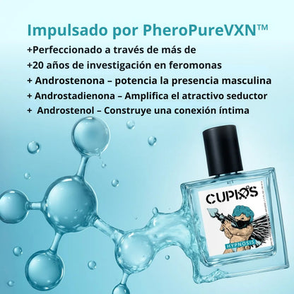 Llama la atención y enciende su deseo con dos rociadas de Perfume HIPNOTIC CUPIDS