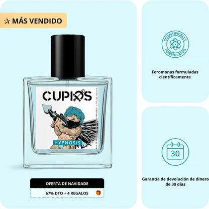 Llama la atención y enciende su deseo con dos rociadas de Perfume HIPNOTIC CUPIDS